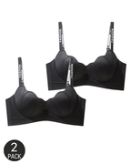 2-Pack Seamless Lightweight Lift Bras