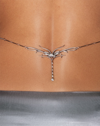 2-Packs Sexy Delicate Chain Rhinestone Totem Waist Chain