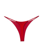 Double-Layer String Cotton T-Back Thong