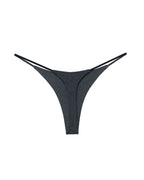 Double-Layer String Cotton T-Back Thong