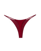 Double-Layer String Cotton T-Back Thong