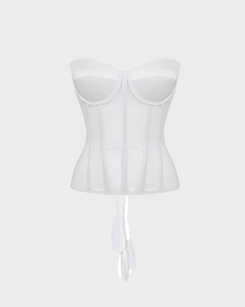 Floralshe®Sleek Mesh Supportive Push-Up Corset