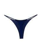 Double-Layer String Cotton T-Back Thong
