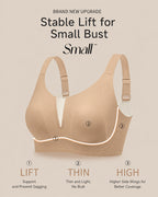 Plus-Size Seamless Comfortable Full-Cup Support Bra