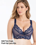 Women's Underwire Padded Push Up Lace Bras