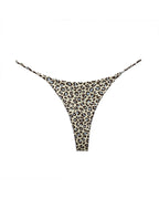 Double-Layer String Cotton T-Back Thong