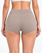 3-Pack Pure Cotton High Waist Tummy Control Antibacterial Elastic Boxer Briefs
