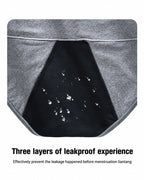 Multiple-Pack High Waist Pure Cotton Seamless Menstrual Panties