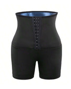 Women's Sauna Body Shaping Compression High Waist Fitness Sports Shorts