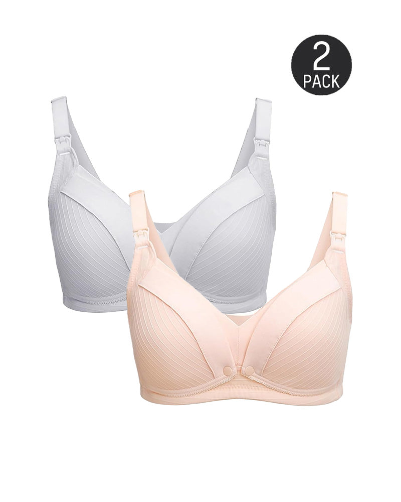 Women's Cotton Comfort Support Wire-Free Nursing Bra