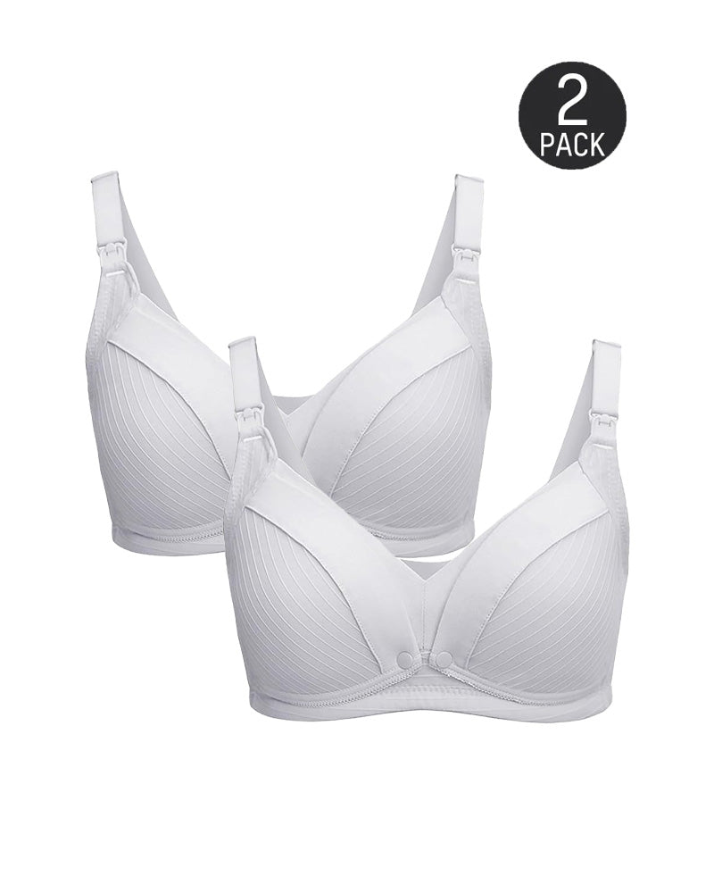 Women's Cotton Comfort Support Wire-Free Nursing Bra