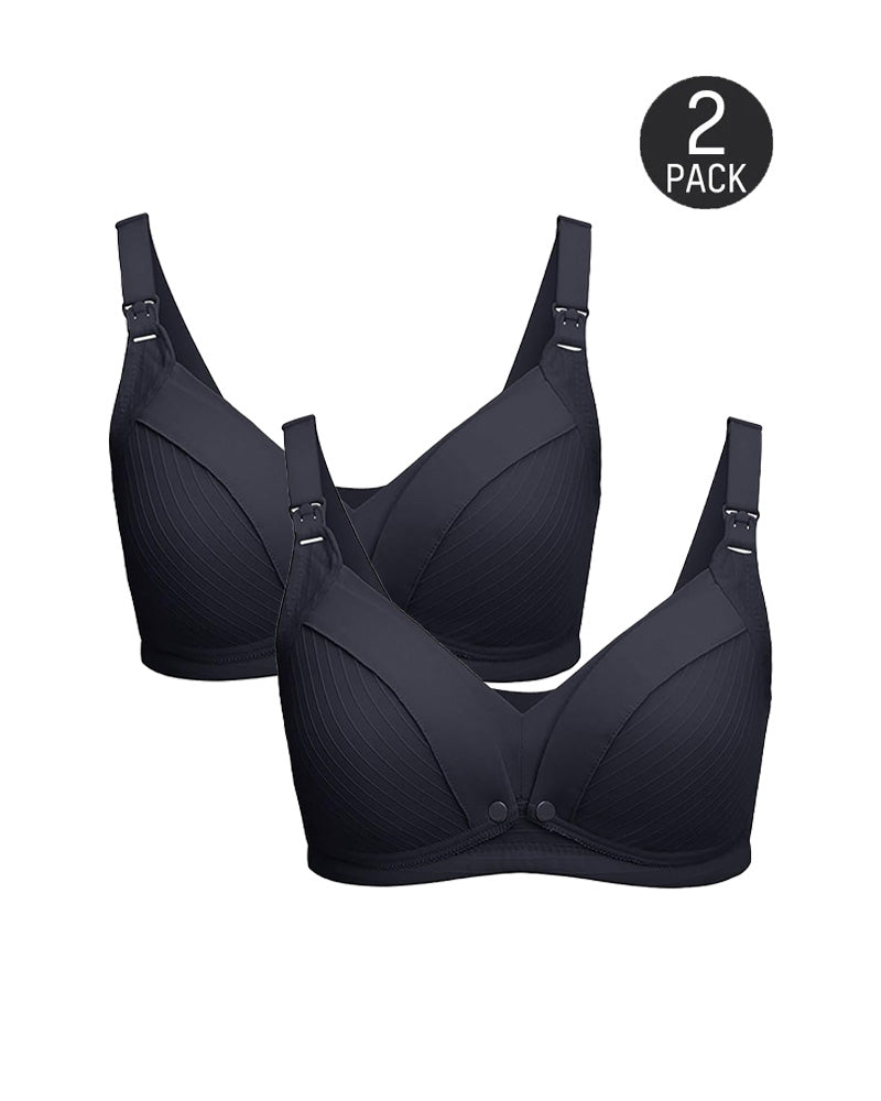 Women's Cotton Comfort Support Wire-Free Nursing Bra