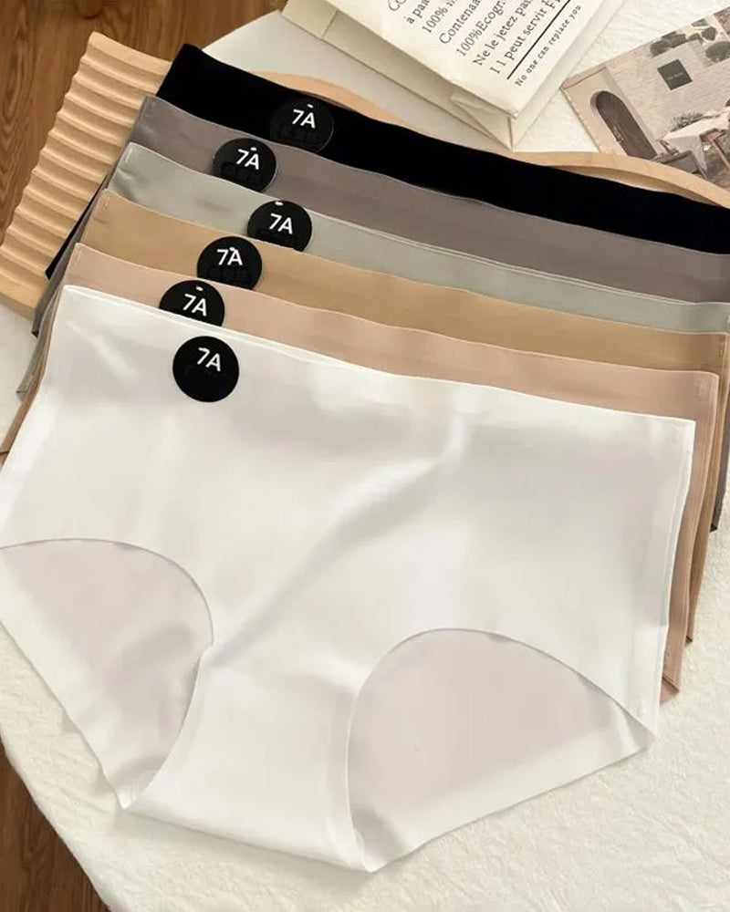 6-pack Women's Silk Comfort Antibacterial Seamless Briefs