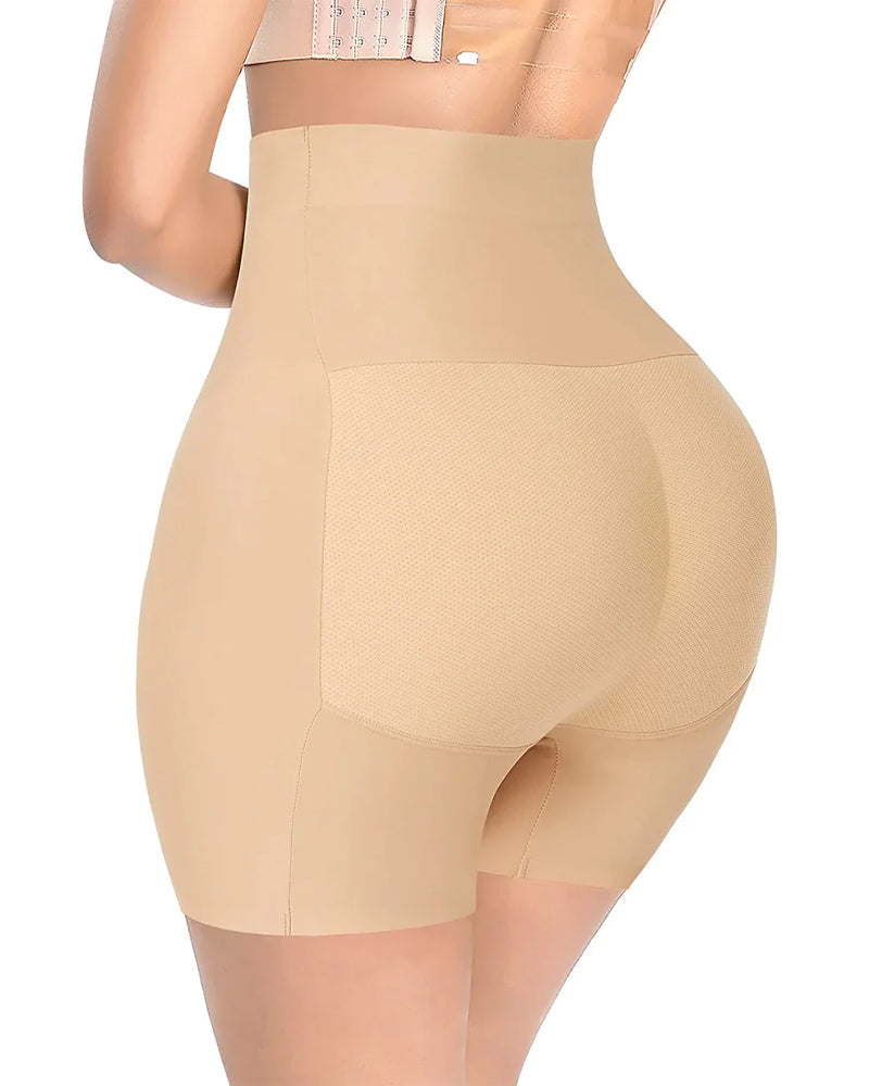 Women's High Waist Tummy Control Seamless Butt Lifting Shapewear Shorts