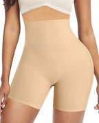 Women's High Waist Tummy Control Seamless Butt Lifting Shapewear Shorts