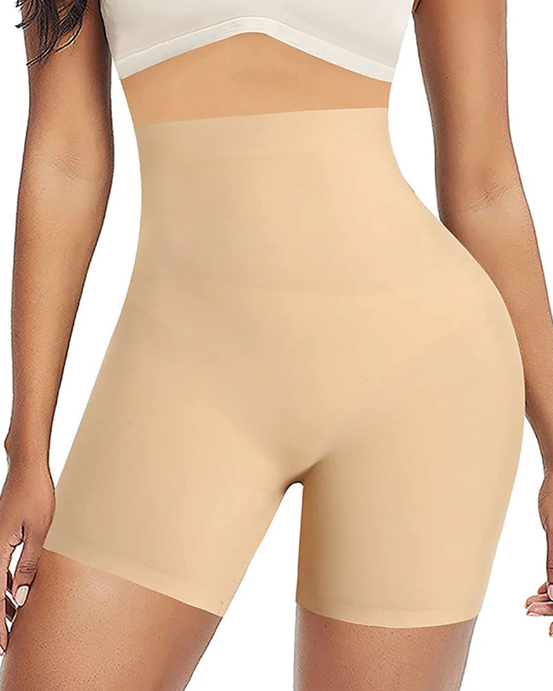 Women's High Waist Tummy Control Seamless Butt Lifting Shapewear Shorts