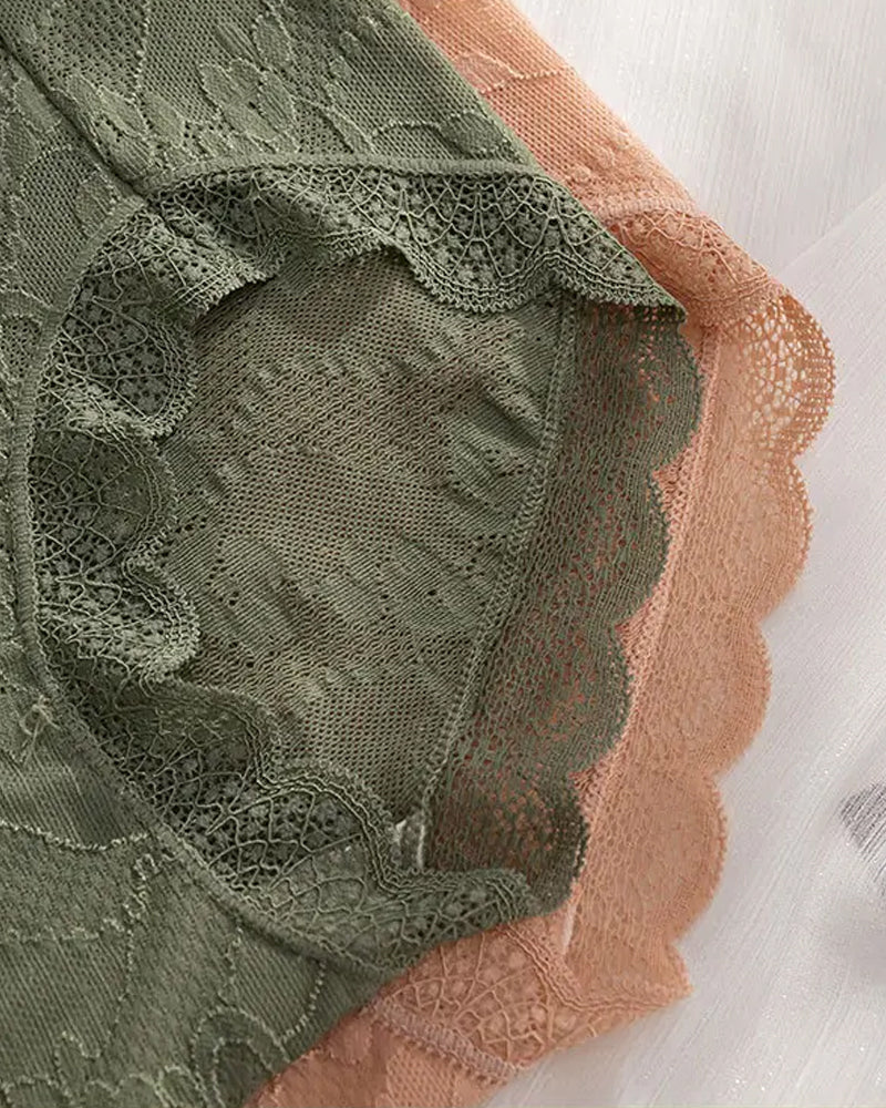 Women's Sexy Comfortable Lace Jacquard Seamless Breathable Panties