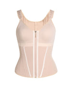Women's Waist and Abdomen Shaping Tights Ultimate Latex Corset Vest With Bra