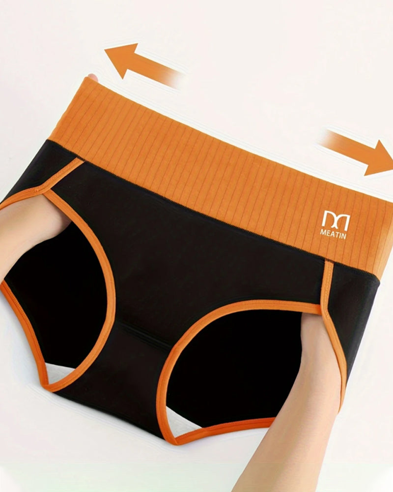 Women's Seamless High Waist Comfortable Soft Elastic Breathable Panties
