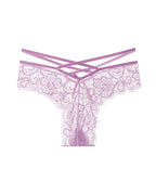 Sexy Jacquard Lace Low Rise Briefs