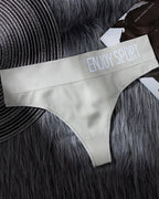 Women's Sexy Seamless Sports Fitness Letter Wide Waist Briefs