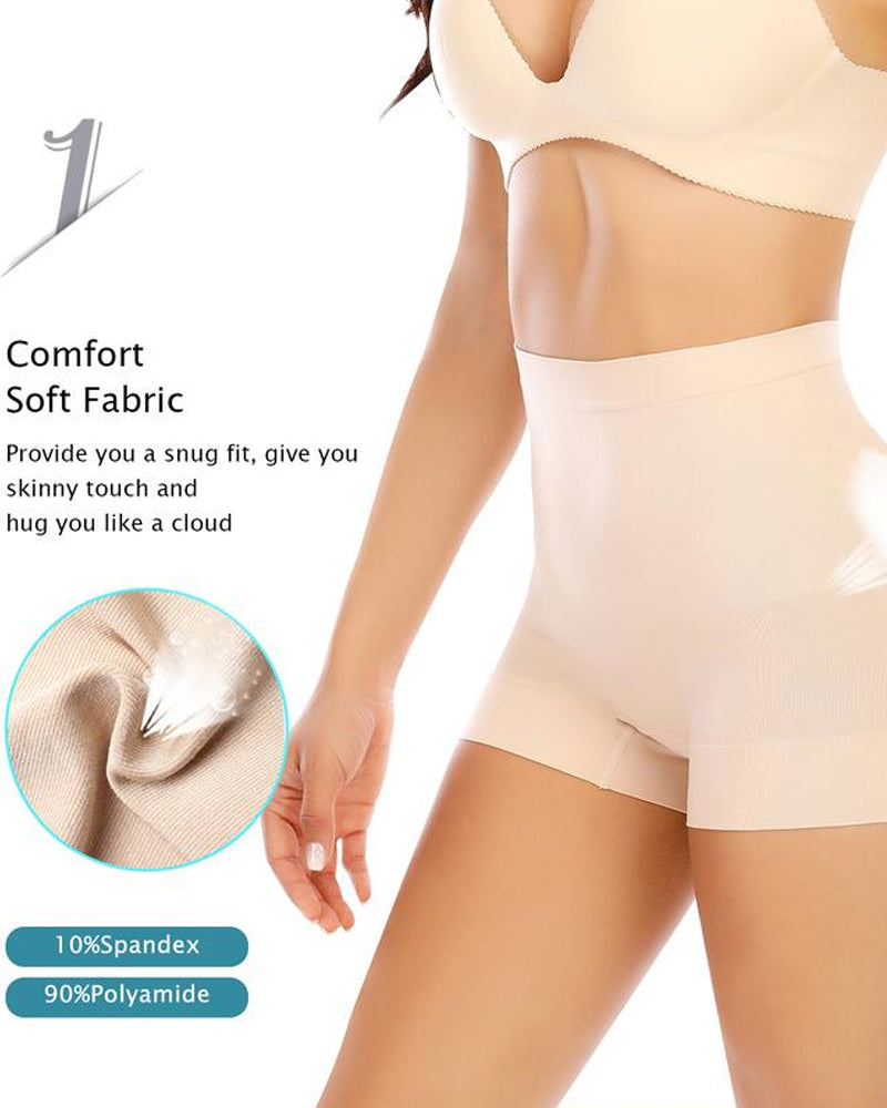 Women's Seamless Stretch Comfort Boxer Briefs Bottoming Shorts