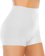 Women's Seamless Stretch Comfort Boxer Briefs Bottoming Shorts
