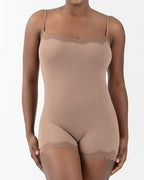 Women's Spaghetti Strap Lace Seamless Sexy Jumpsuit