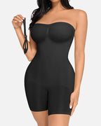 Women's Seamless Tummy Control Body Shaper with Removable Straps