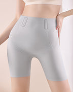 High-waisted Tummy-controlling Seamless Hip-lifting Body Shaping Shorts