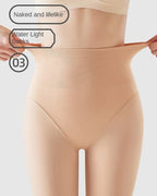 High-waisted Tummy-controlling Hip-lifting Stretch Leggings