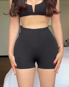 Women's Seamless Hip-lifting Tummy-control Shorts