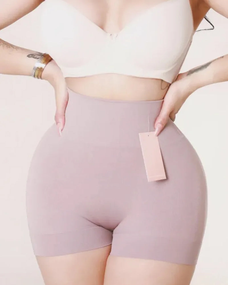 Women's Seamless Hip-lifting Tummy-control Shorts