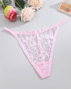 Low-Rise Breathable Lace Sexy Seamless String T-Back