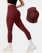 Women's Seamless Tummy Control Butt Lifting Stretch Yoga Leggings