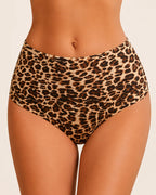 6-Pack Seamless High Waist Print Elastic Briefs