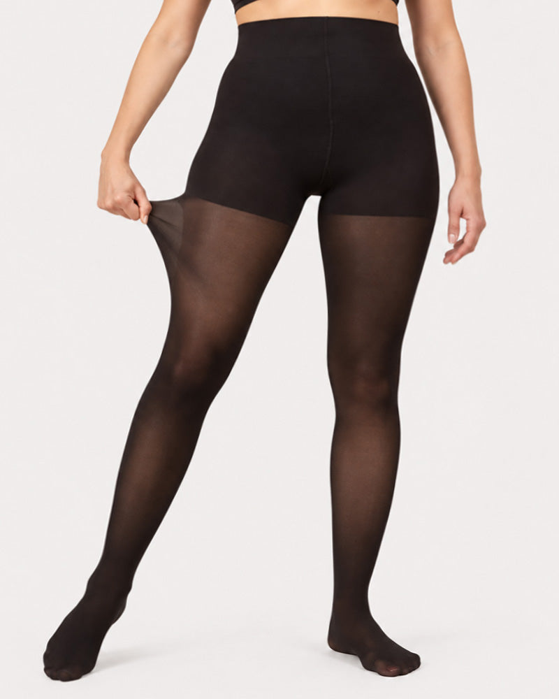 Ultra-Resistant Tummy Control Butt Lifting Opaque Shaping Leggings