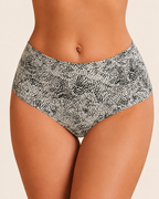 6-Pack Seamless High Waist Print Elastic Briefs