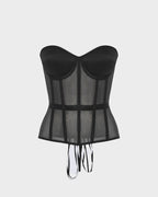 Floralshe®Sleek Mesh Supportive Push-Up Corset