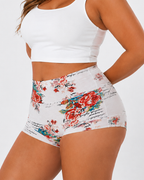 4-Pack Cotton Vintage Print Full-Coverage Panties