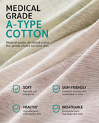 4-Pack Pure Cotton eamless Antibacterial Crotch Breathable Briefs