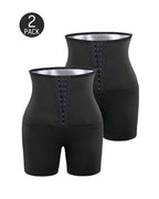 Women's Sauna Body Shaping Compression High Waist Fitness Sports Shorts
