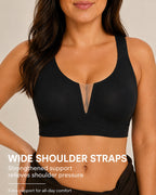 Plus-Size Seamless Comfortable Full-Cup Support Bra