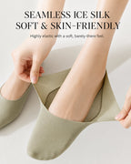 9 Pairs Comfortable Breathable Invisible Non-Slip Socks