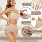 Floralshe® Lace-Trim Shaping Brief Panty
