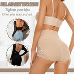 Floralshe® Lace-Trim Shaping Brief Panty