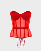 Floralshe®Sleek Mesh Supportive Push-Up Corset