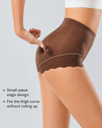 3-Pack High Waist Crossover Tummy Control Seamless Shaping Panties