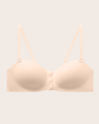 Comfort Front Closure Wireless Bra with Adjustable Thin Straps