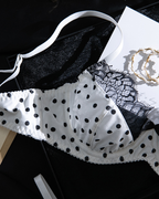 Sexy Cute Polka Dot Lace Lingerie Set